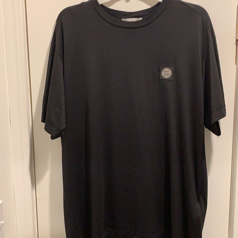 Brand New Men’s Stone Island Logo Patch T-Shirt